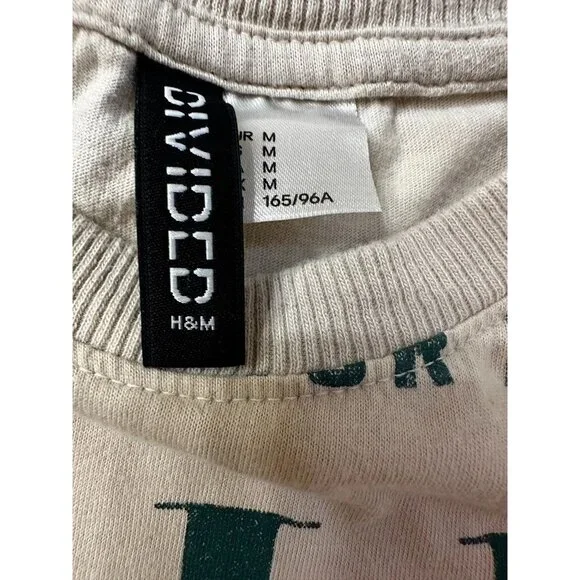 NWOT Divided H & M Women's Cropped Top Fresh Produce Size Medium - Picture 3 of 8